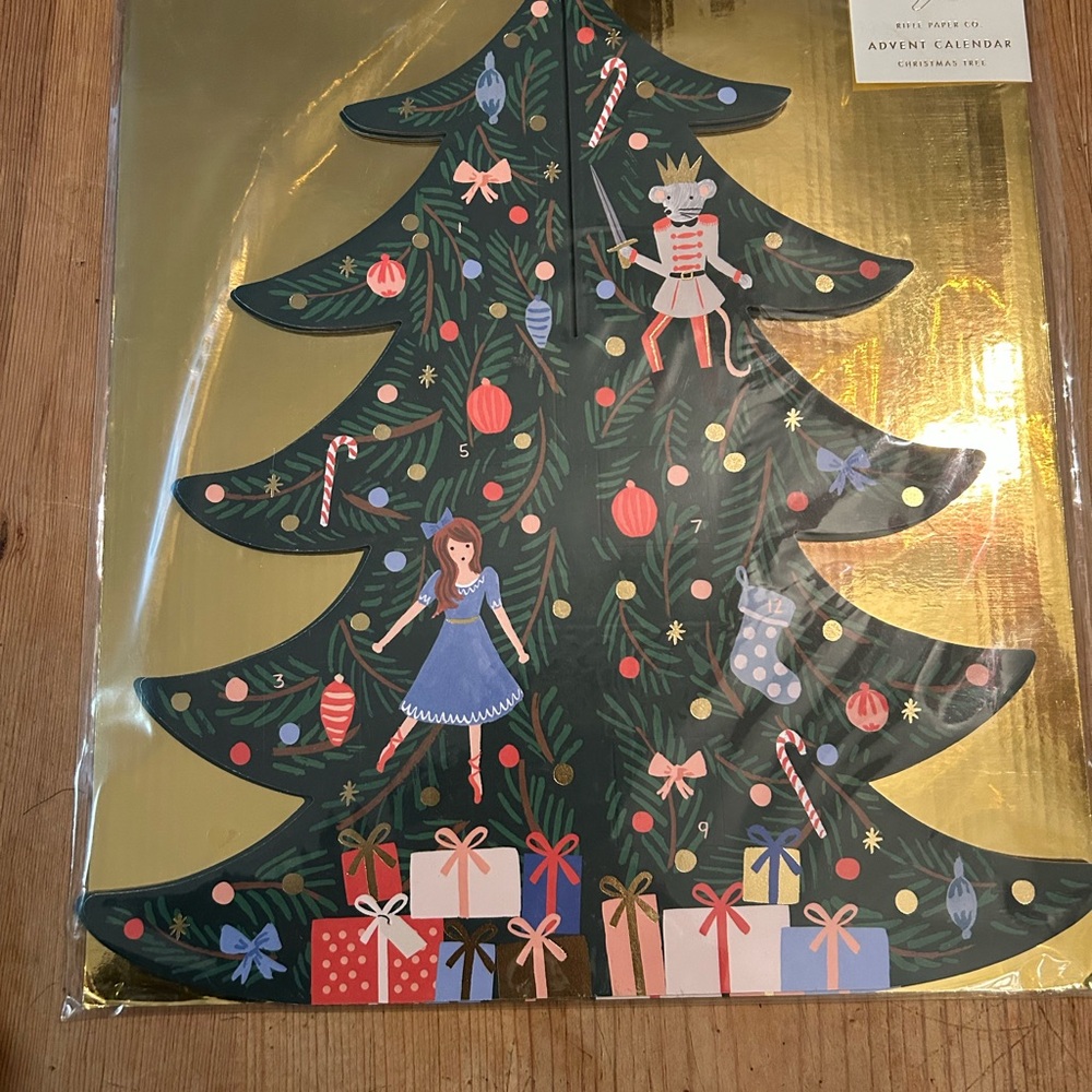 Rifle Paper Co. Christmas Tree Advent Calendar